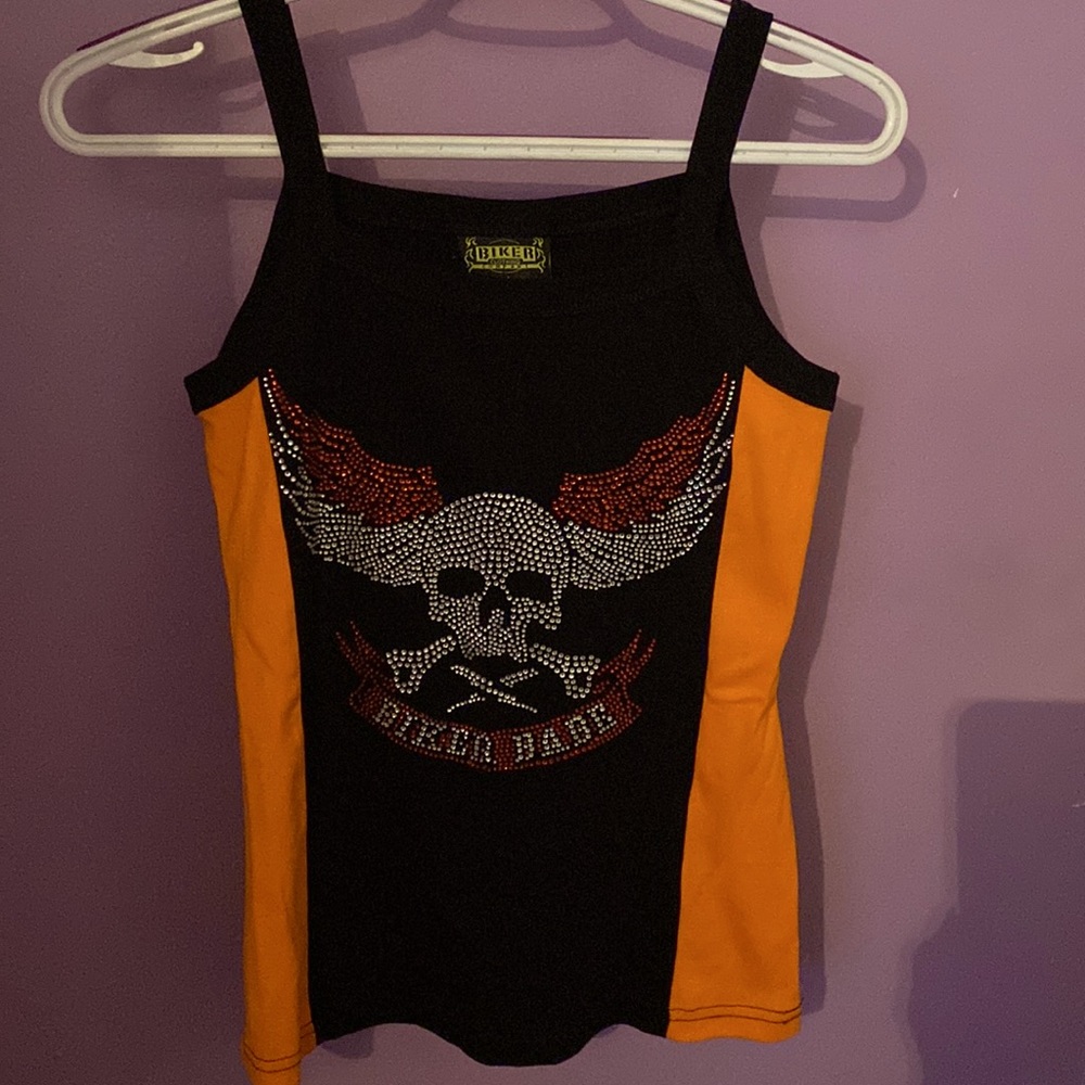 🏍”Biker Babe” tank🏍
